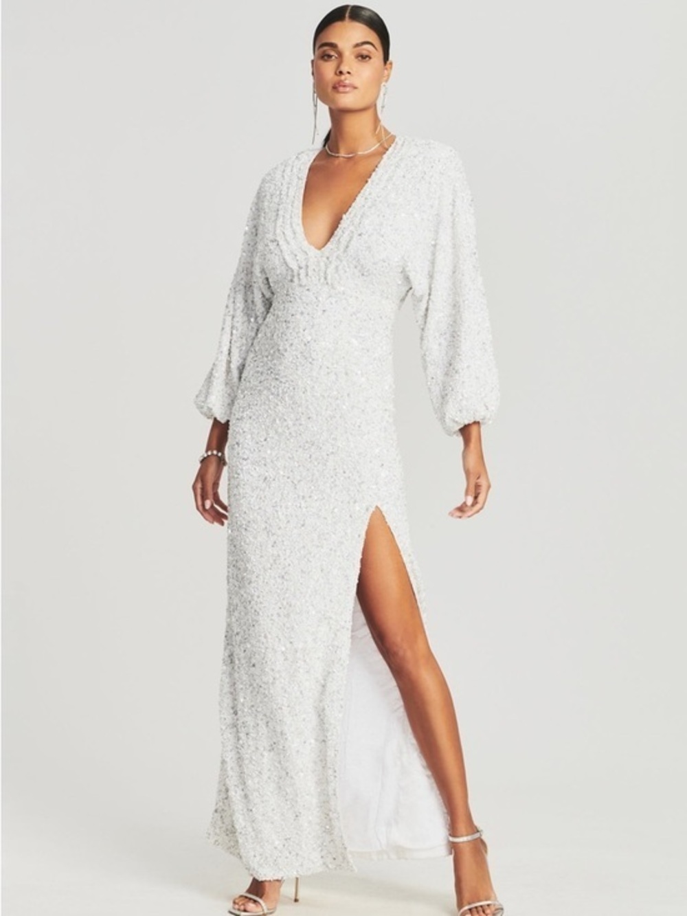 Retrofete Camille Sequin Dress Small